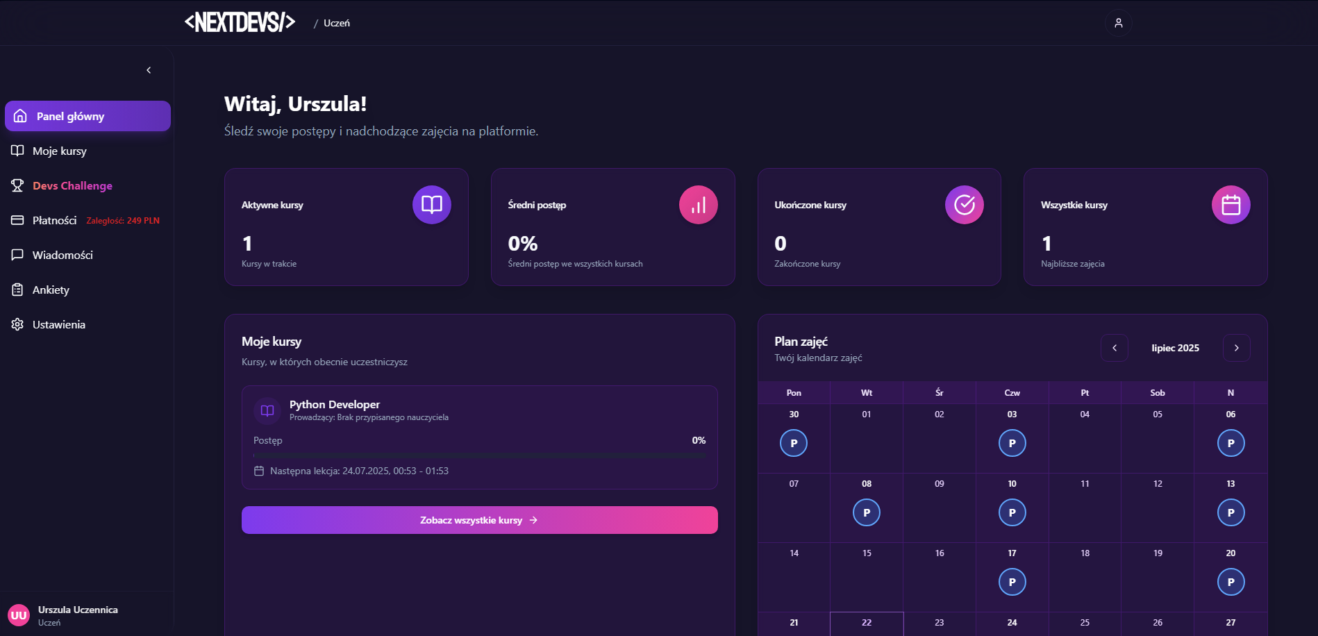 Platforma Elearningowa
