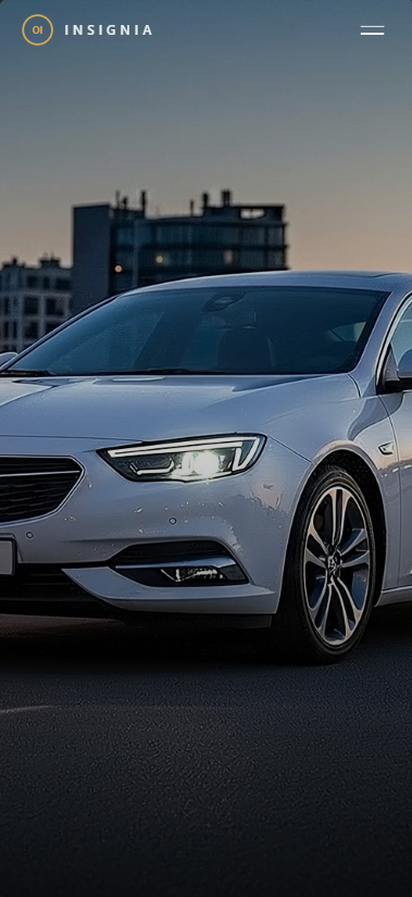 Insignia – Demo Dealera - widok mobilny